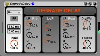 DegradeDelay screenshot