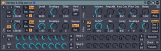 Vertex screenshot