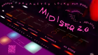 MIDIseq 2.0 full Push Support - P3S P3 P2 P screenshot