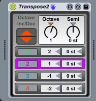 Transpose screenshot