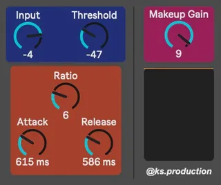 Stereo Compressor screenshot