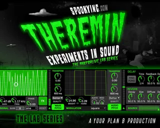 THEREMIN LAB - Experiments in Sound screenshot