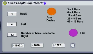 Fixed Length Clip Record screenshot