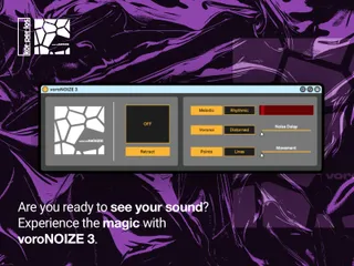 voroNOIZE 3 - MIDI Visualizer screenshot
