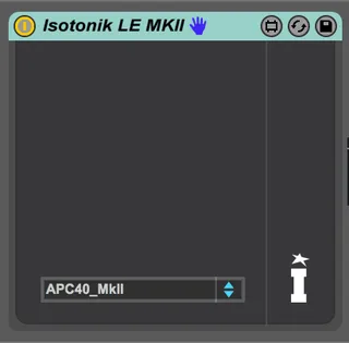 Isotonik LE MKII screenshot