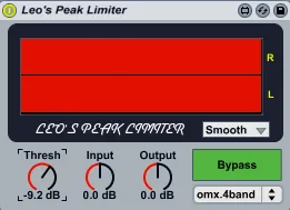 Leos Peak Limiter screenshot