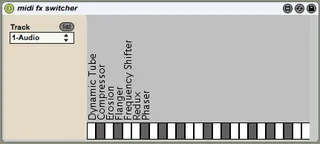 midi fx switcher screenshot