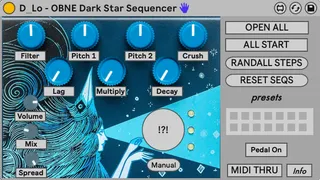 OBNE Dark Star Sequencer screenshot