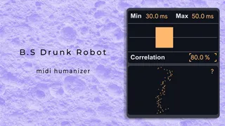 B.S Drunk Robot - Smart Midi Humanization screenshot