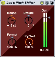 Leos Pitch Shifter screenshot