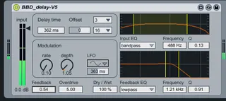 BBD delay screenshot