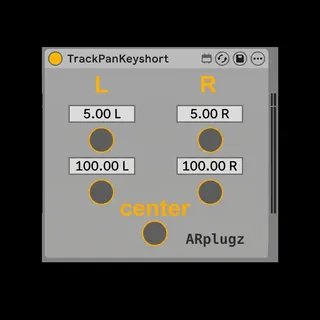 TrackPanKeyshort screenshot