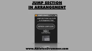 Jump Sections in Arrangement View screenshot