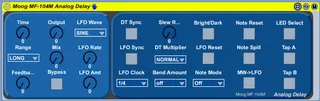 Moog MF-104M Analog Delay screenshot