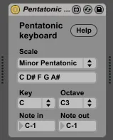 Pentatonic Keyboard011 screenshot