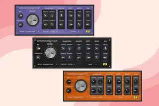Valhalla VintageVerb Wrapper - Hardware Theme screenshot