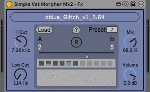 Simple Vst Morpher Mk2 - Fx screenshot