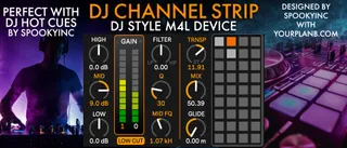 DJ CHANNEL STRIP screenshot
