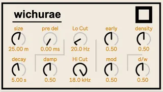 wichurae reverb screenshot