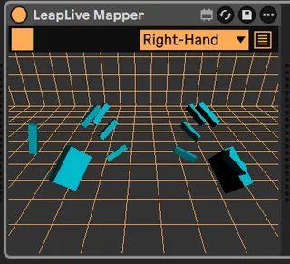 LeapLive Mapper 1.0 - Leap Motion controller screenshot