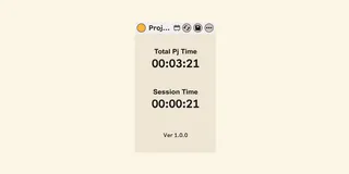 Project x Session Time Counter screenshot