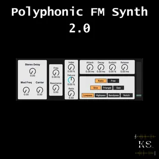 Polyphonic FM Synthesizer screenshot