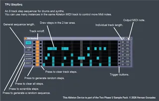 StepSeq screenshot