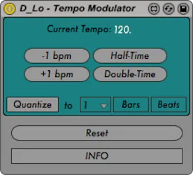 Tempo Modulator screenshot