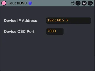 AbletonOSC-TouchOSC Track Device Names screenshot