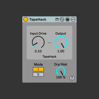 Airwindows TapeHack screenshot