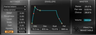 Fractal Wavetable screenshot