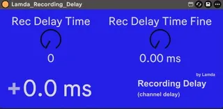 Lamda Recording Delay screenshot