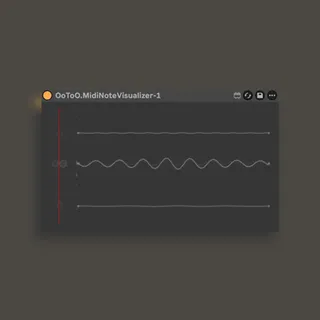 MidiNote VisualiZer screenshot