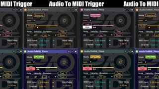 Audio To MIDI Trigger screenshot