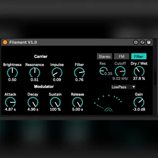 Filament screenshot
