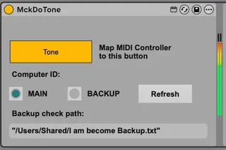 MckDoTone - for DirectOut EARS Playback screenshot