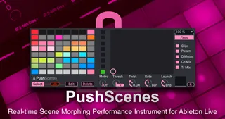 PushScenes inspired by Octatrack crossfade morph screenshot