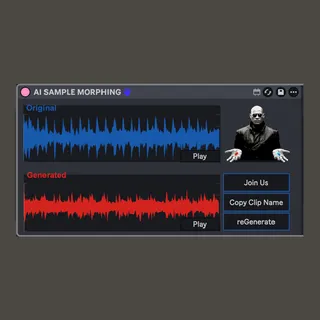 AI SAMPLE MORPHING screenshot