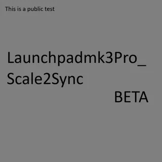 Launchpadmk3Pro Scale2Sync BETA screenshot