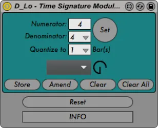 Time Signature Modulator screenshot
