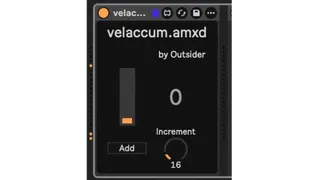 velaccum - MIDI velocity modulator screenshot