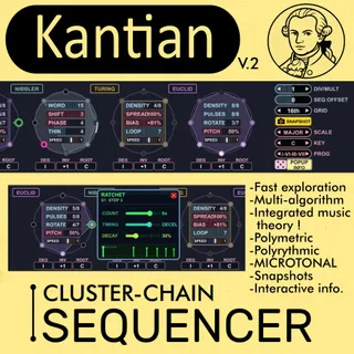 KANTIAN Cluster-Chain Sequencer screenshot