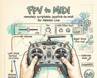 FPV to MIDI screenshot