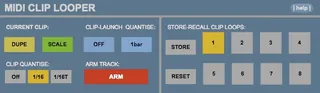 MIDI Clip Looper screenshot