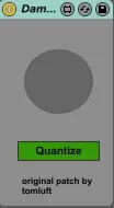 Damn quantize screenshot