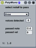 PolyMono screenshot