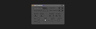 Pedal Transposer screenshot