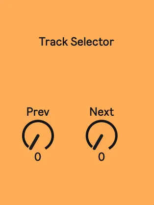 Track Selector screenshot