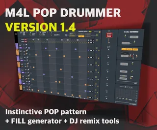 M4L POP DRUMMER screenshot