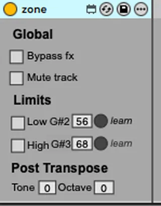 Zone screenshot